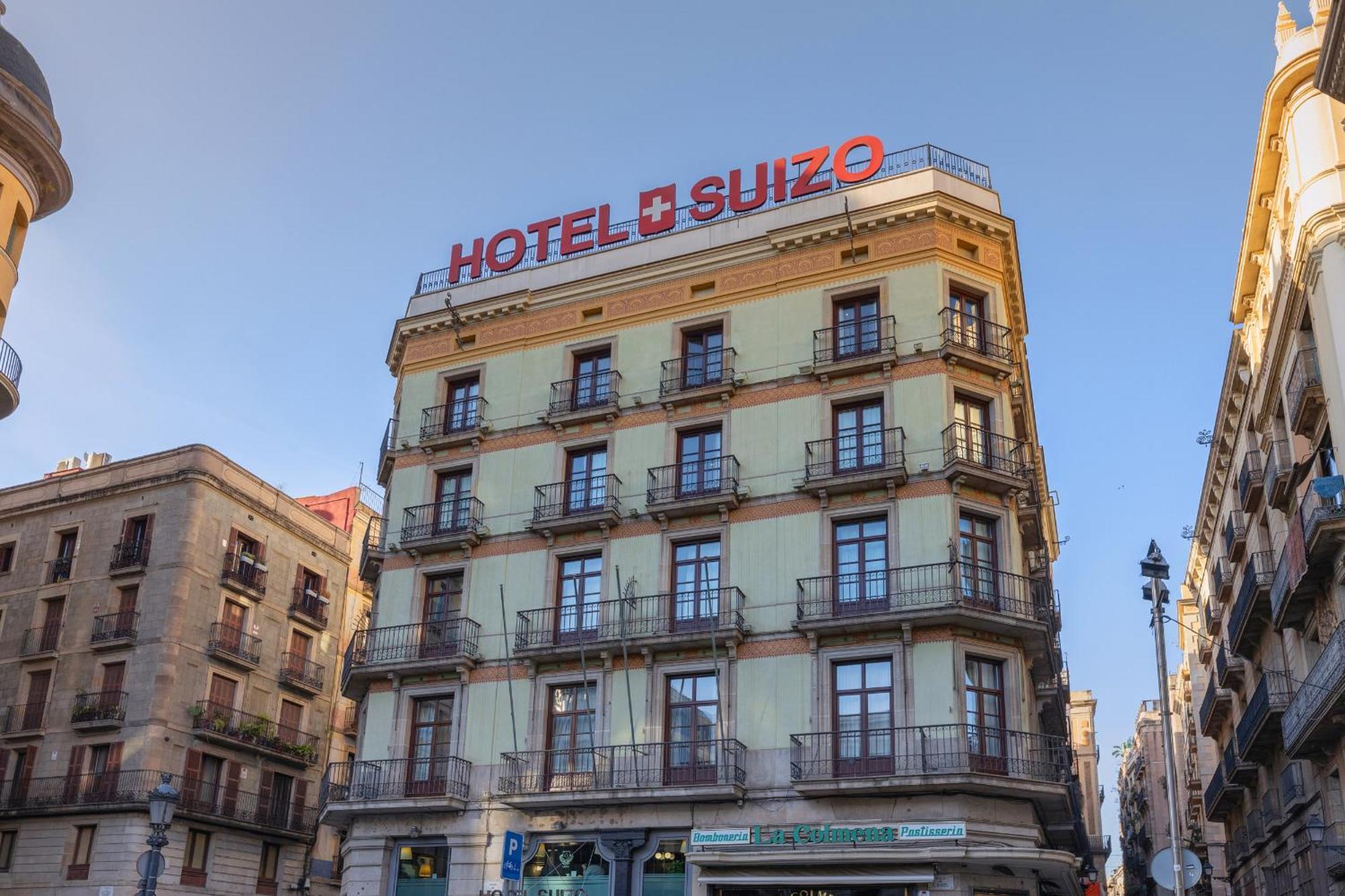 Hotel Suizo Barcelona Exterior photo